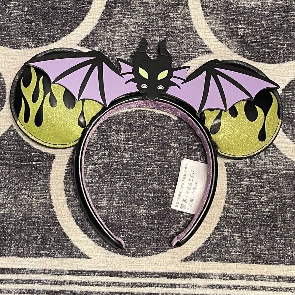Maleficent as Dragon Ear Headband for Adults – Sleeping Beauty Minnie Ears